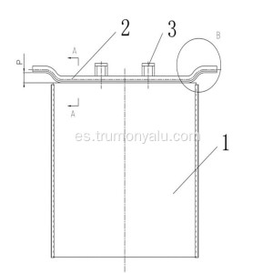 1070 H18 Cátodos en placa de aluminio electrolizado de zinc